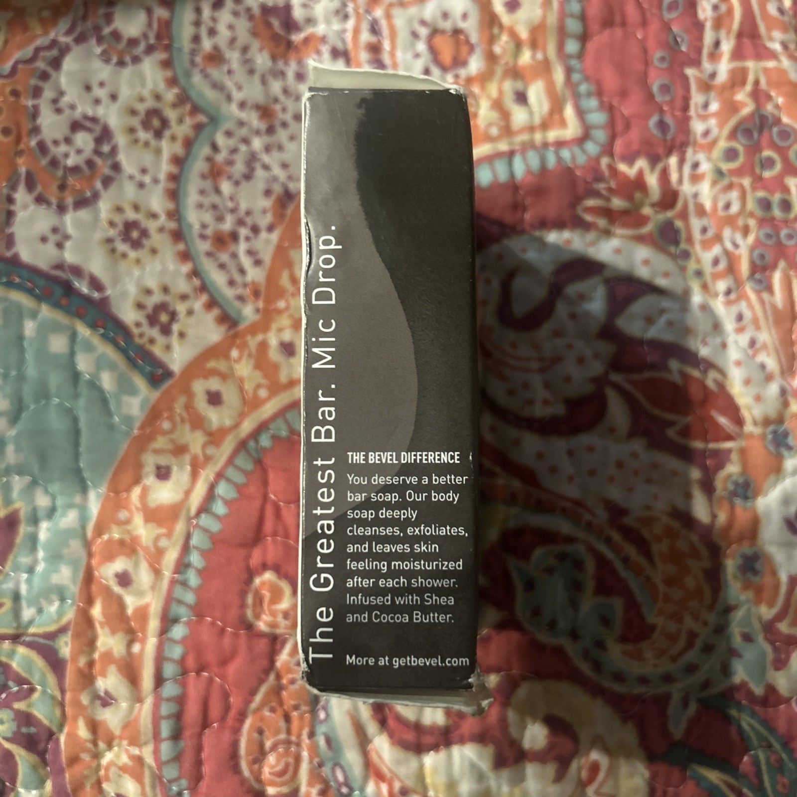 Bevel Soap Bar – Body Wash Bar for Men with Cocoa Butter and Shea Butter