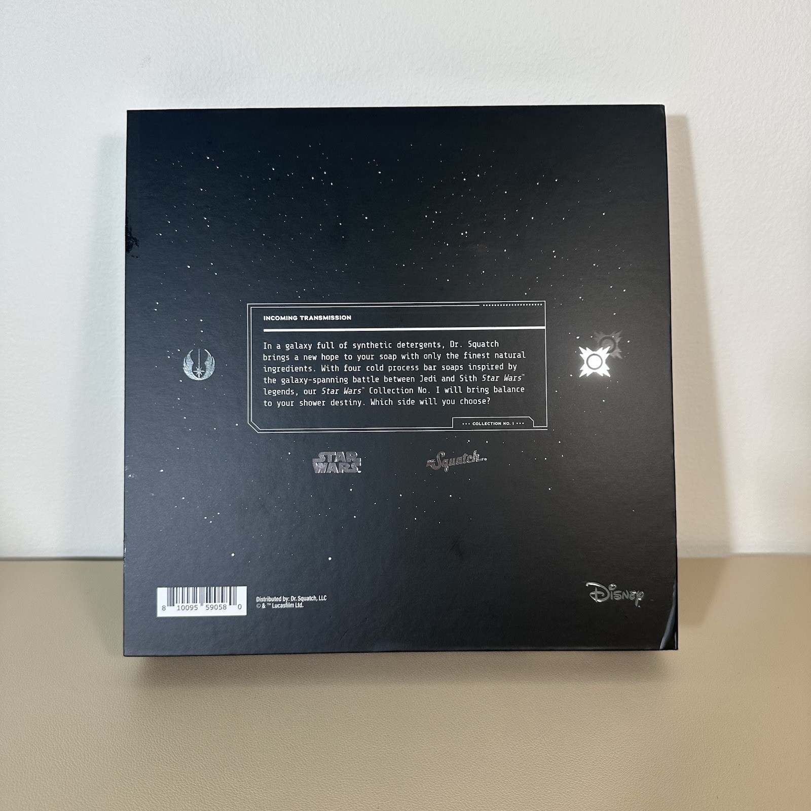 Dr. Squatch Star Wars Limited Edition Soap Set Collection 1 Four Bricks NEW