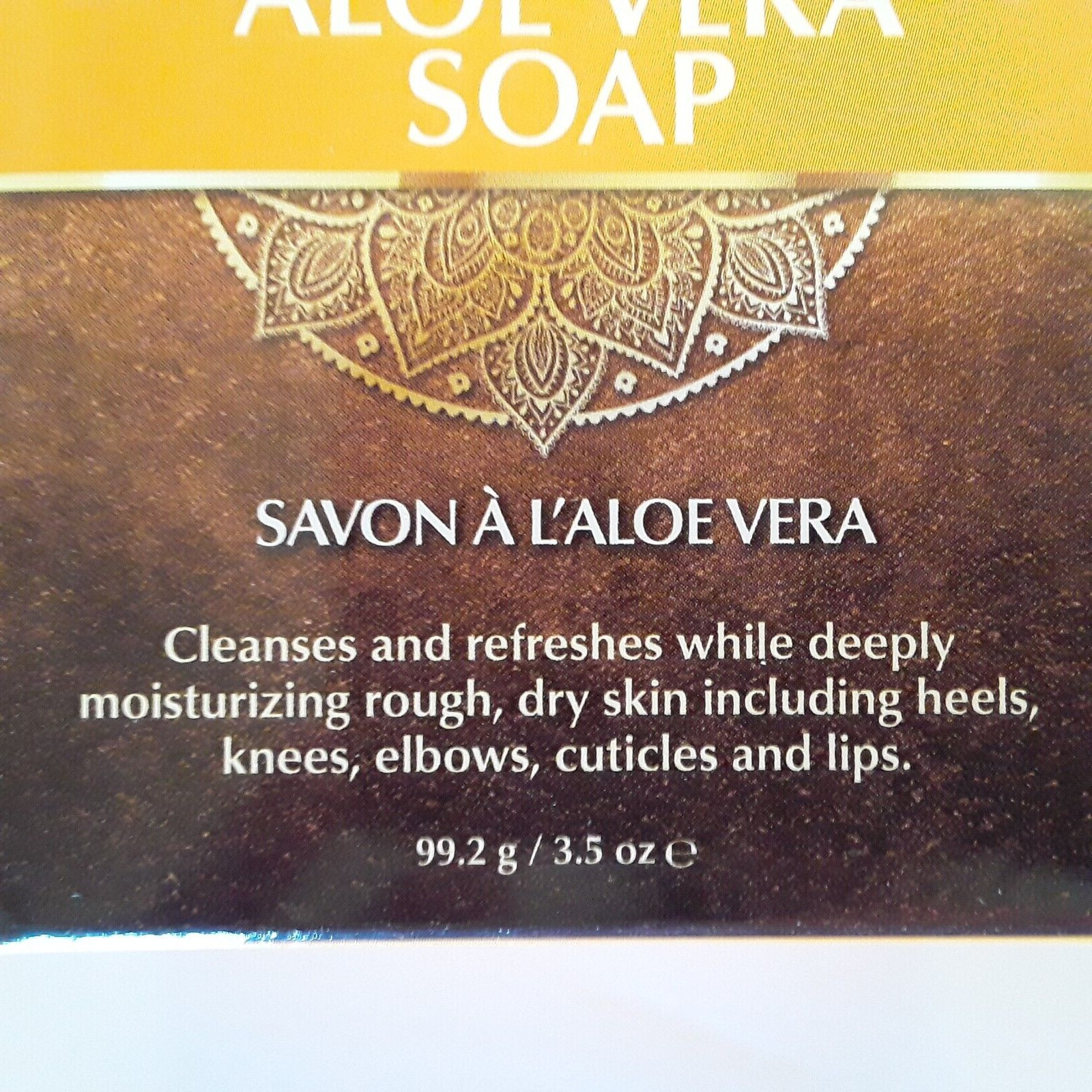 Aloe Vera Soap, Zuri Lot of 3 – 3.5oz Bars, Deeply Moisturizing Rough Dry Skin