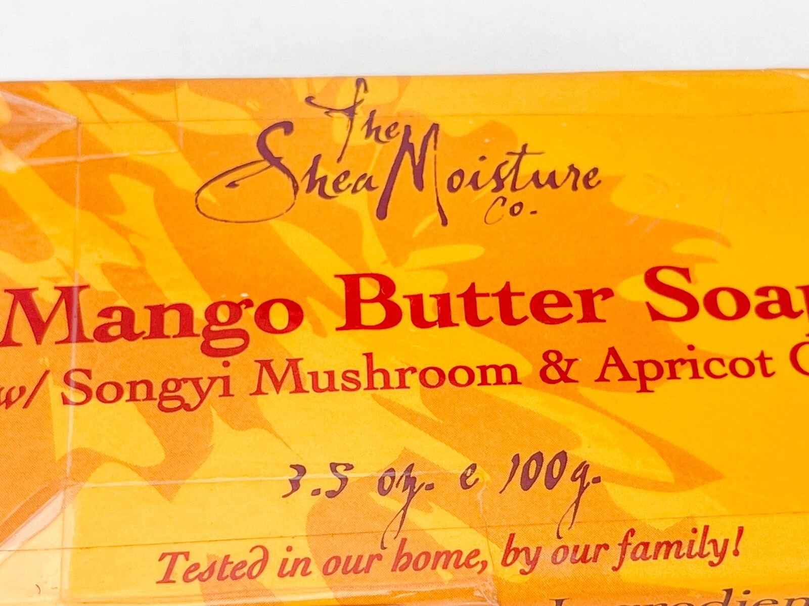 Shea Moisture Mango Butter Soap Songyi Mushroom Apricot Oil ORIGINAL Lot Of 3