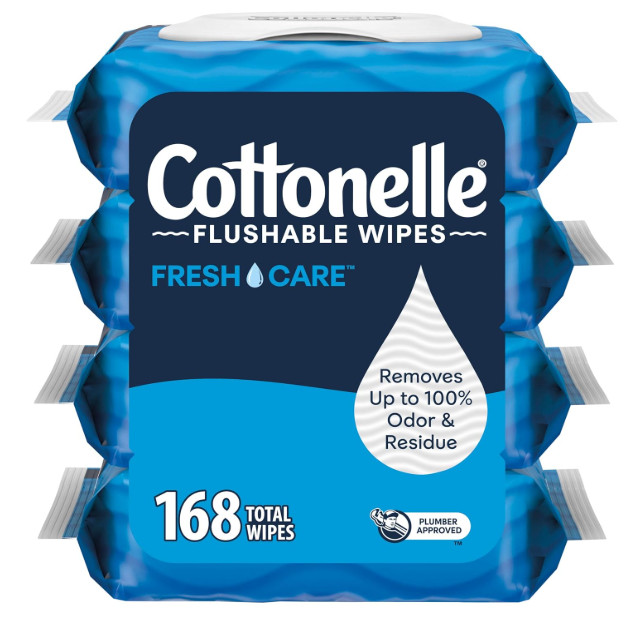 Cottonelle Ultra Fresh Flushable Wet Wipes, 4 Flip-Top Packs Great Price