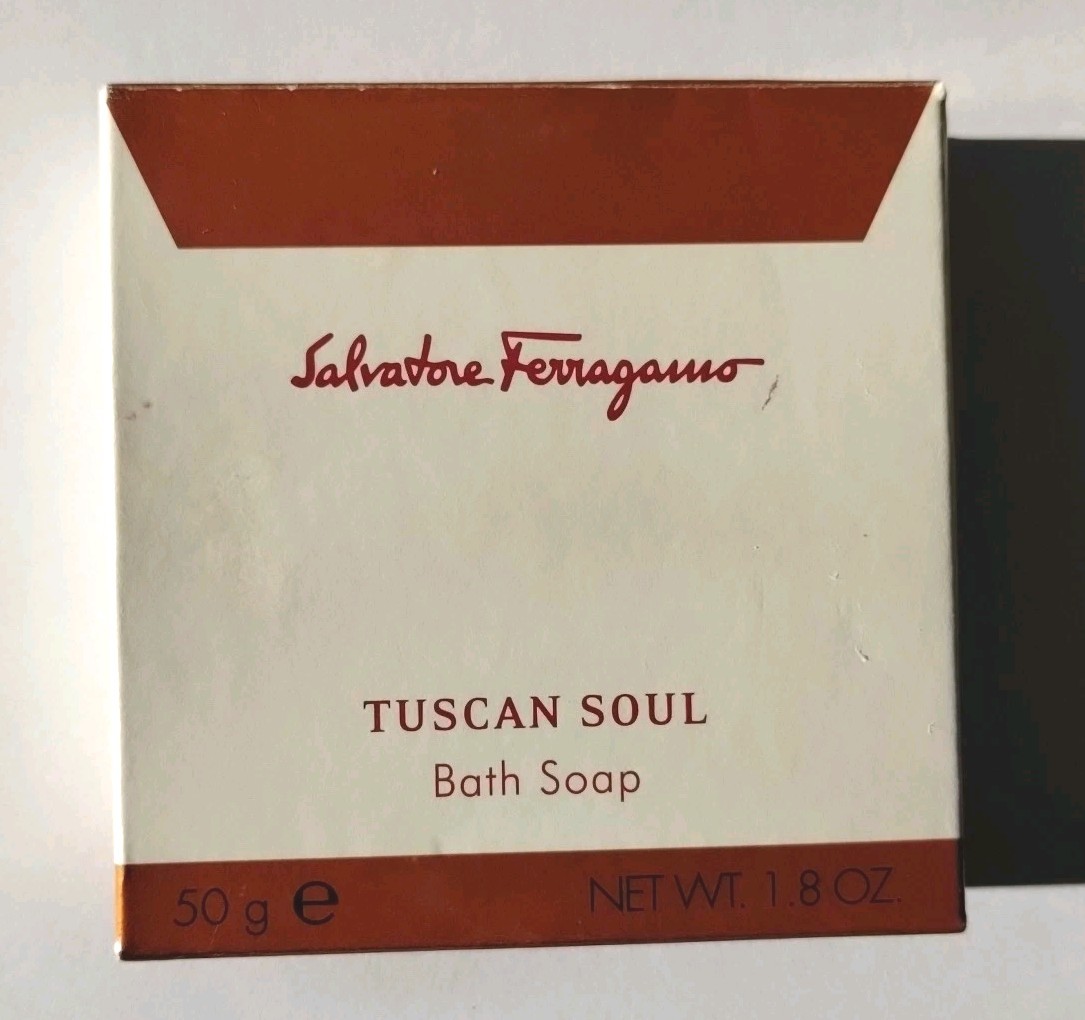 Salvatore Ferragamo Tuscan Soul Travel Scented Bath Soap Bar 50g 1.8 oz