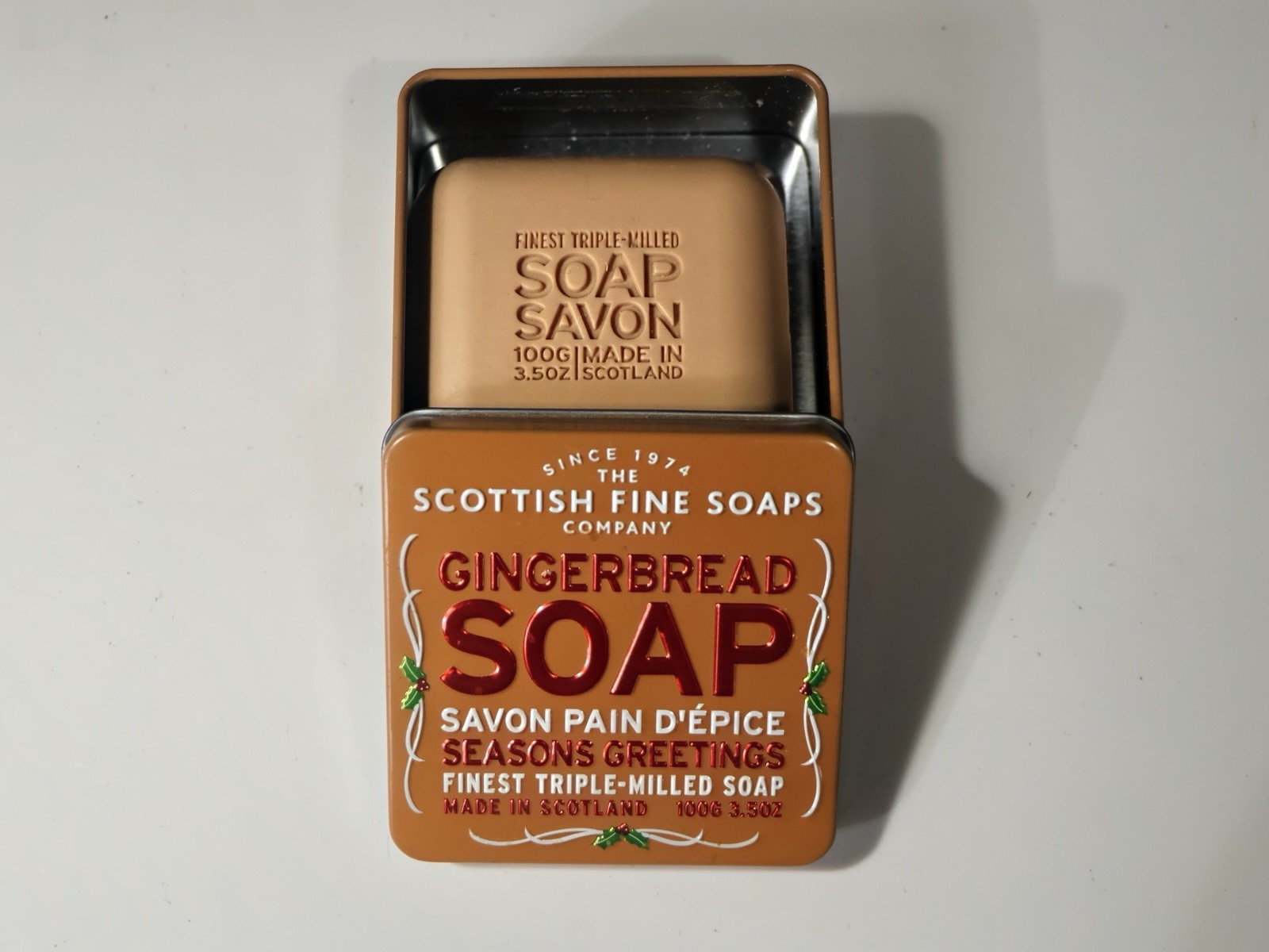 The Scottish Fine Soap Company Gingerbread Soap 3.5 oz