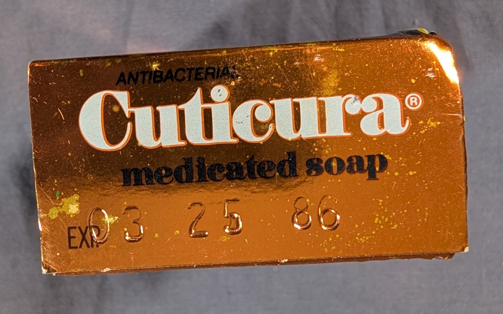 Vtg Cuticura Soap Origional Formula Medicated Soap Removes Acne Antibacterial