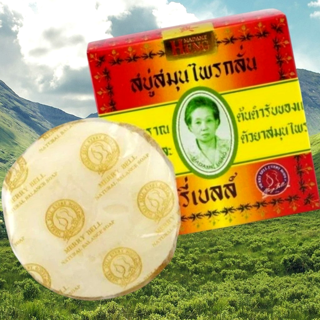6x Madame Heng Face & Body Soap 160g. Original Herbal Premium Merry Bell Soap
