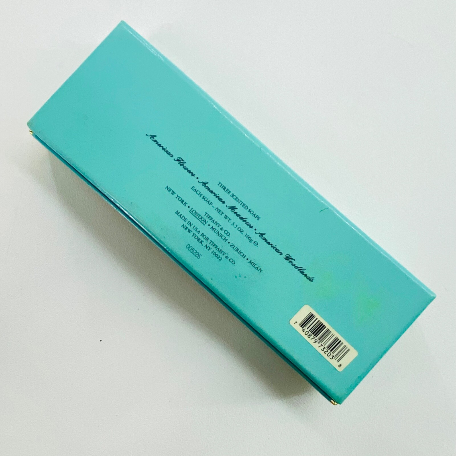 Tiffany & Co Scented Soap Set American Flowers Meadows Woodlands Vintage