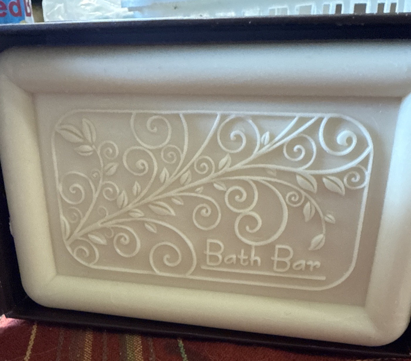 Patchouli Moisturizing Bath Bar Soap Beautiful Felt Flower Gift Box 12oz