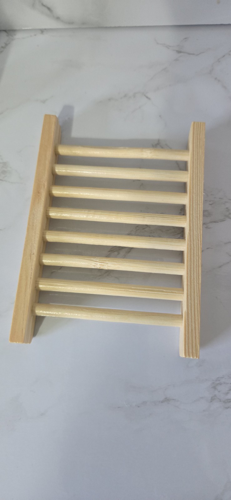 Handmade Rice Soap Gift Set – with Bamboo Soap Dish & Exfoliating Soap Saver Bag