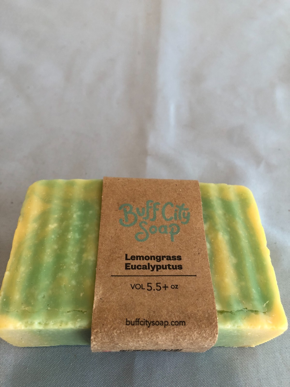 Buff City Soap 5.5 oz LEMONGRASS EUCALYPUTUS EUCALYPTUS