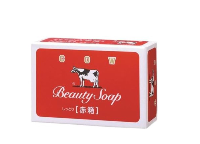 Cow Brand Red Box, 10 Packs Beauty Soap, Milk, from JAPAN