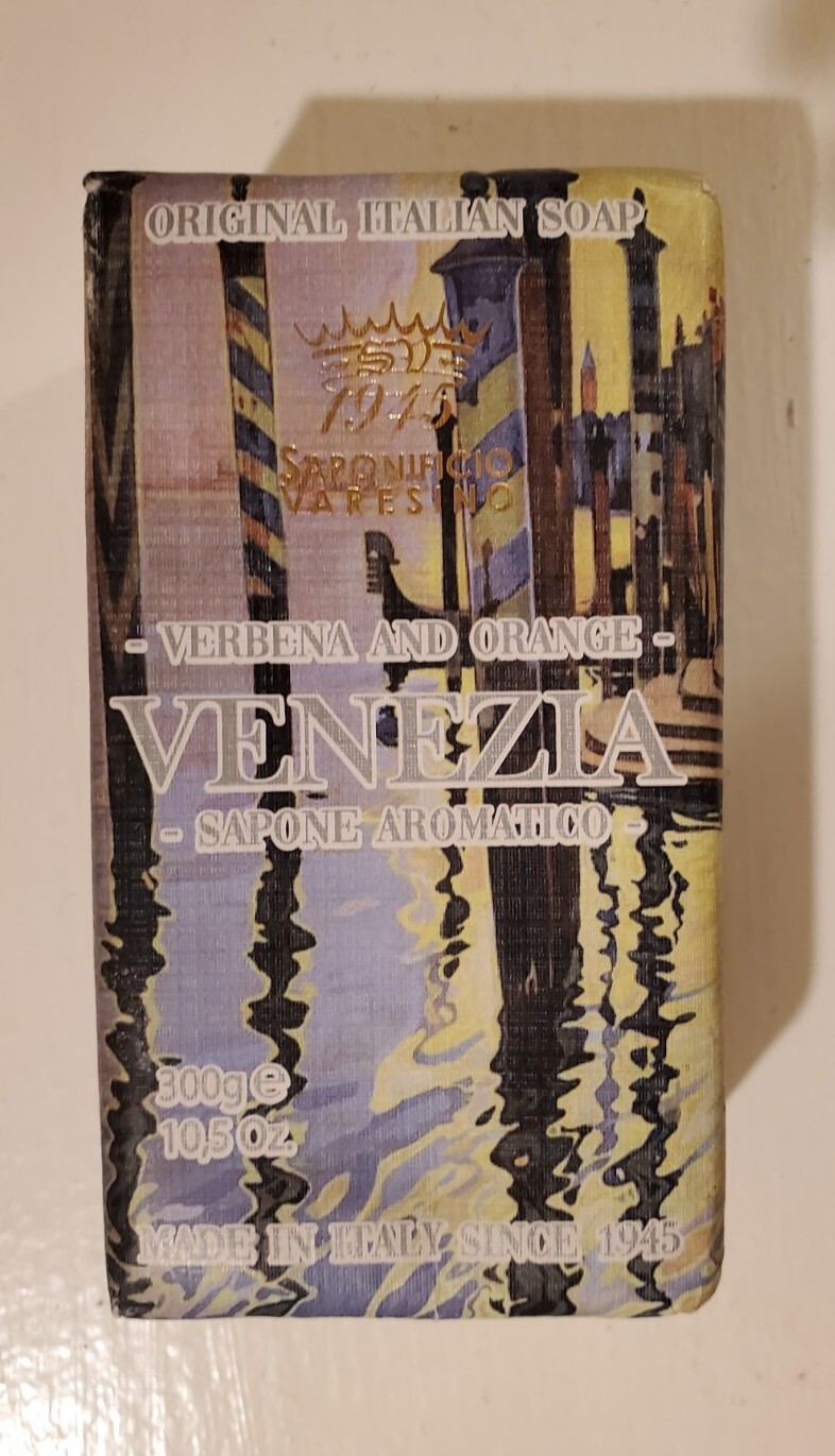 Saponificio Varesino ‘Venezia” Verbena and Orange Bar Soap