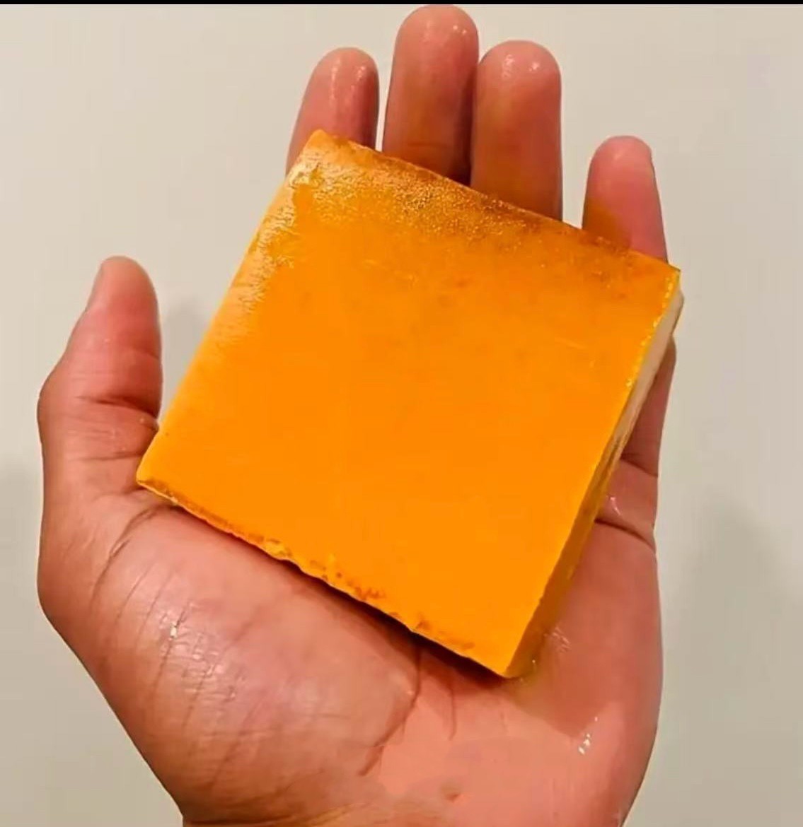 2-Pack Turmeric Glow Soap Bar – Lemon & Kojic Acid, Removing Dark Spots