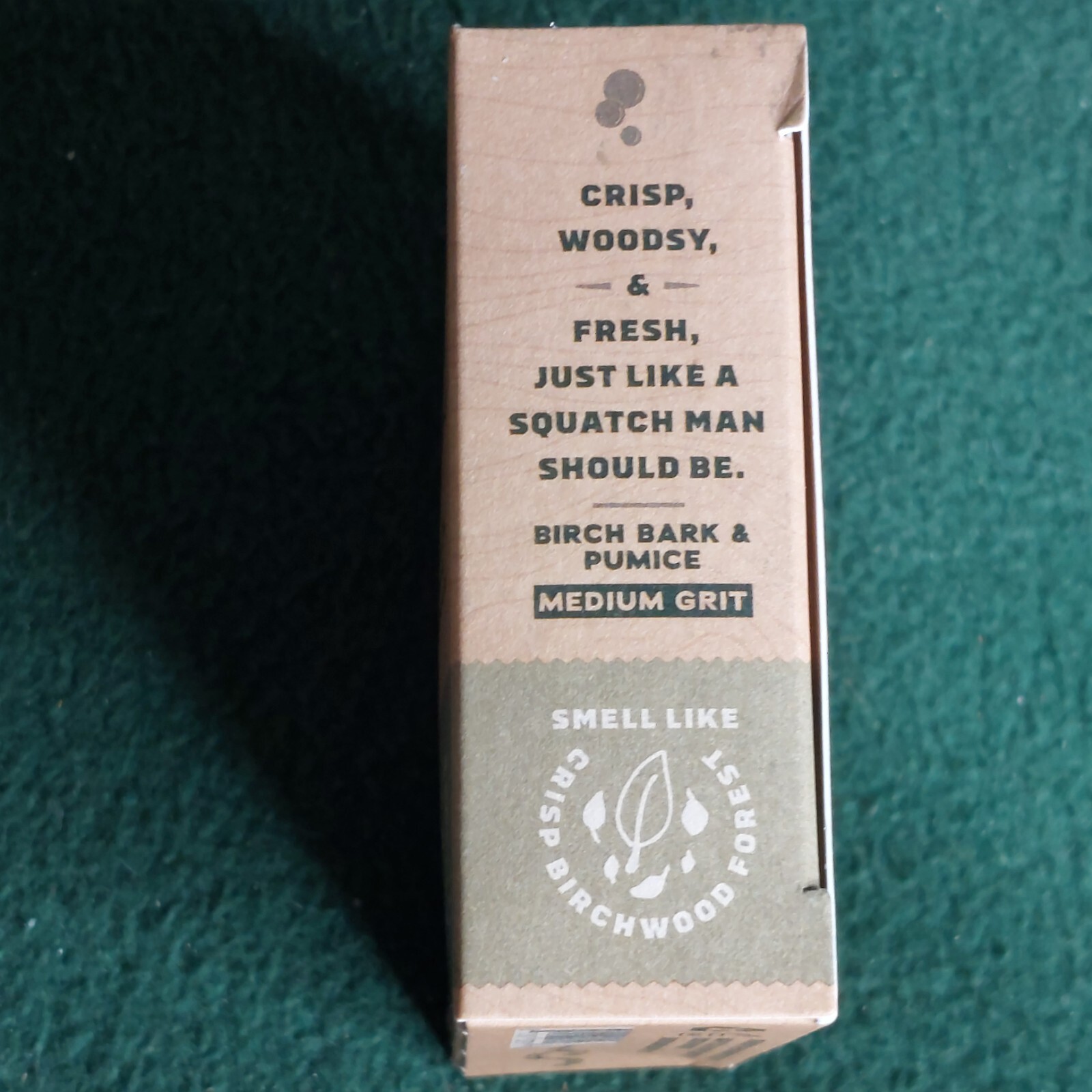 Dr Squatch BIRCHWOOD BREEZE Natural Soap 3 Pack (5 oz Each) Birch Bark & Pumice