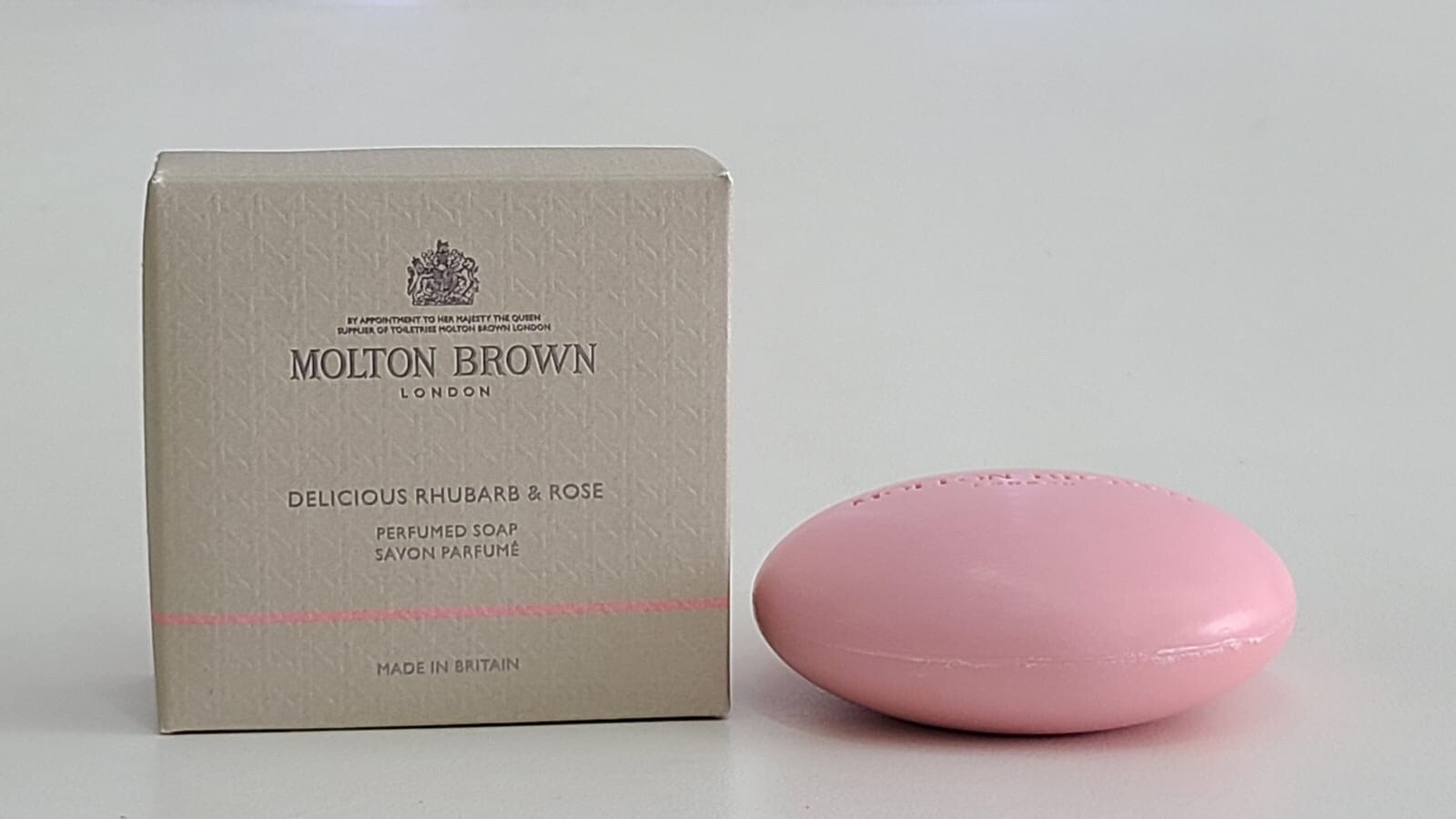Molton Brown Delicious Rhubarb & Rose Perfumed Soap 5.29 oz