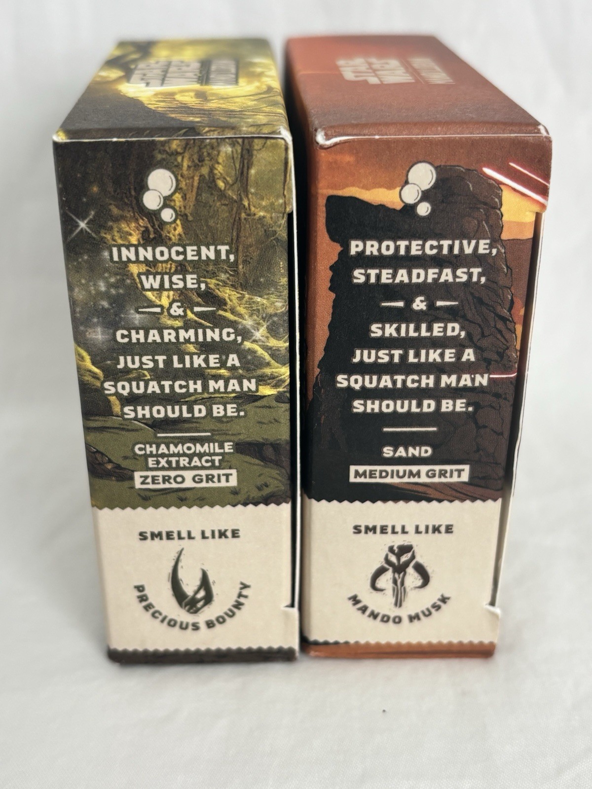 2-Pack Dr. Squatch Star Wars Limited Edition Soap This Is The Wash + Zen Cleanse