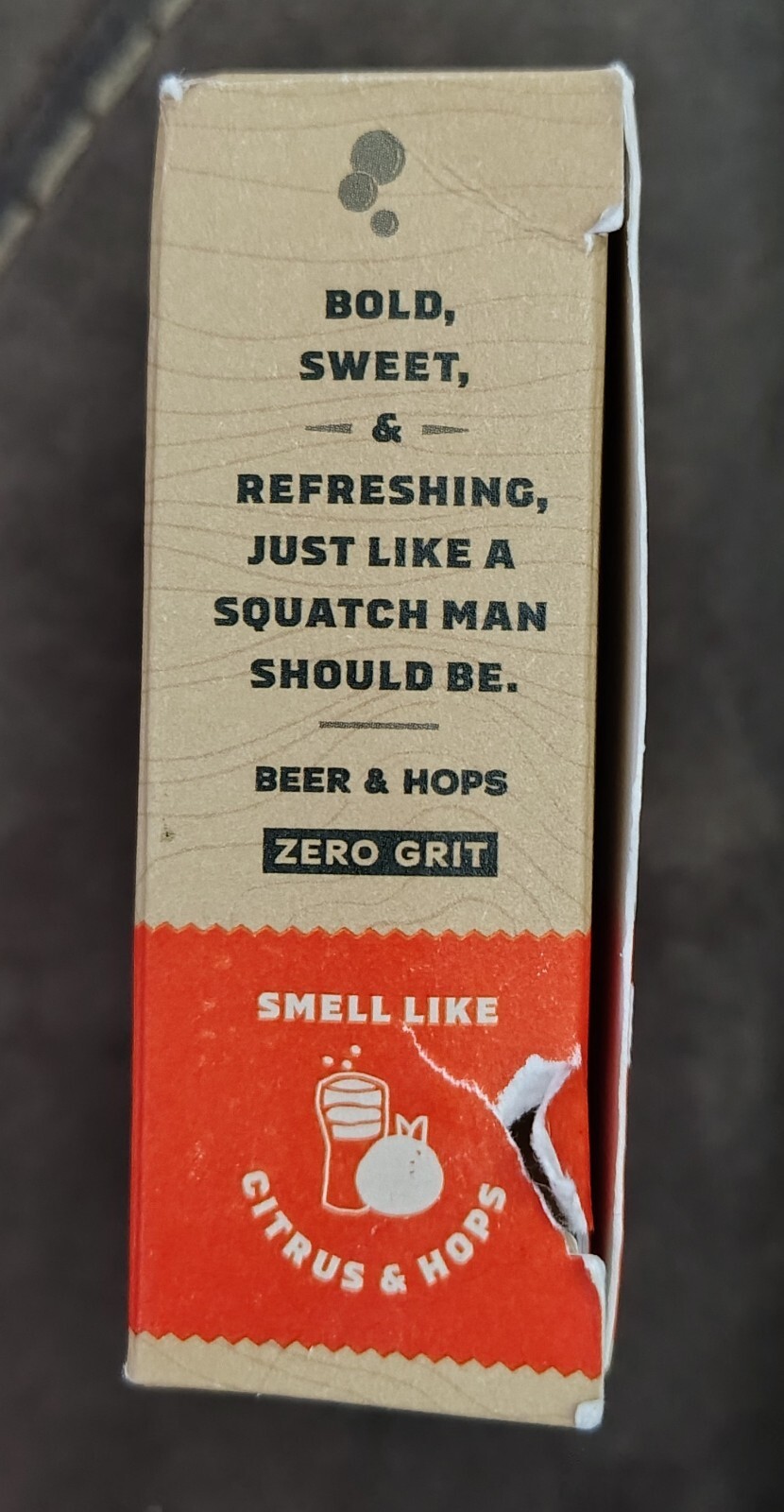 Dr. Squatch Grapefruit IPA Men’s Natural Soap 5 oz Bar Beer & Hops Made In USA