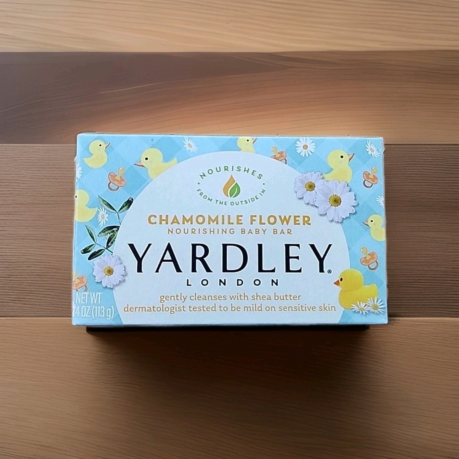 Yardley London Chamomile Flower Soap Nourishing Baby Bar Soap 4 oz