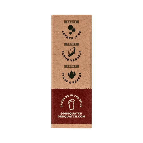 Dr. Squatch Bay Rum Natural Bar Soap 5 oz (Pack of 3)