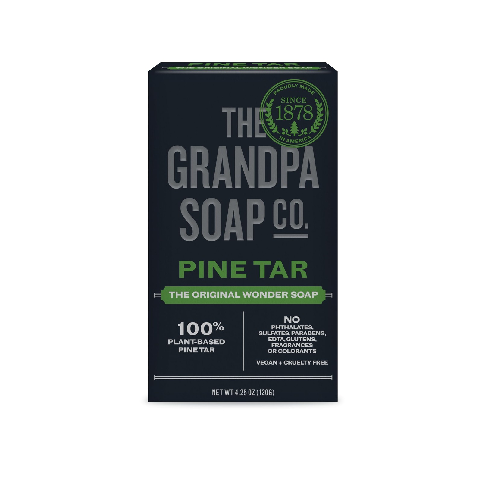 Grandpa’s Brands Pine Tar Soap, 4.25 Ounce