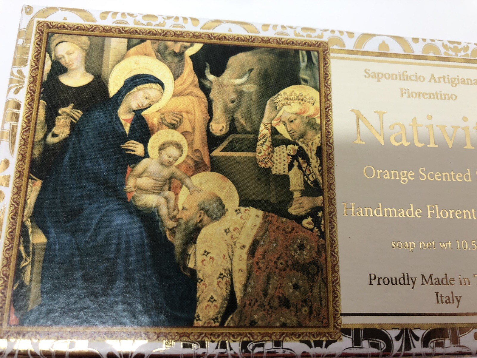 Saponificio Artigianale Fiorentino L’Arte Della Qualita Orange Soap – 10.5 Ounce