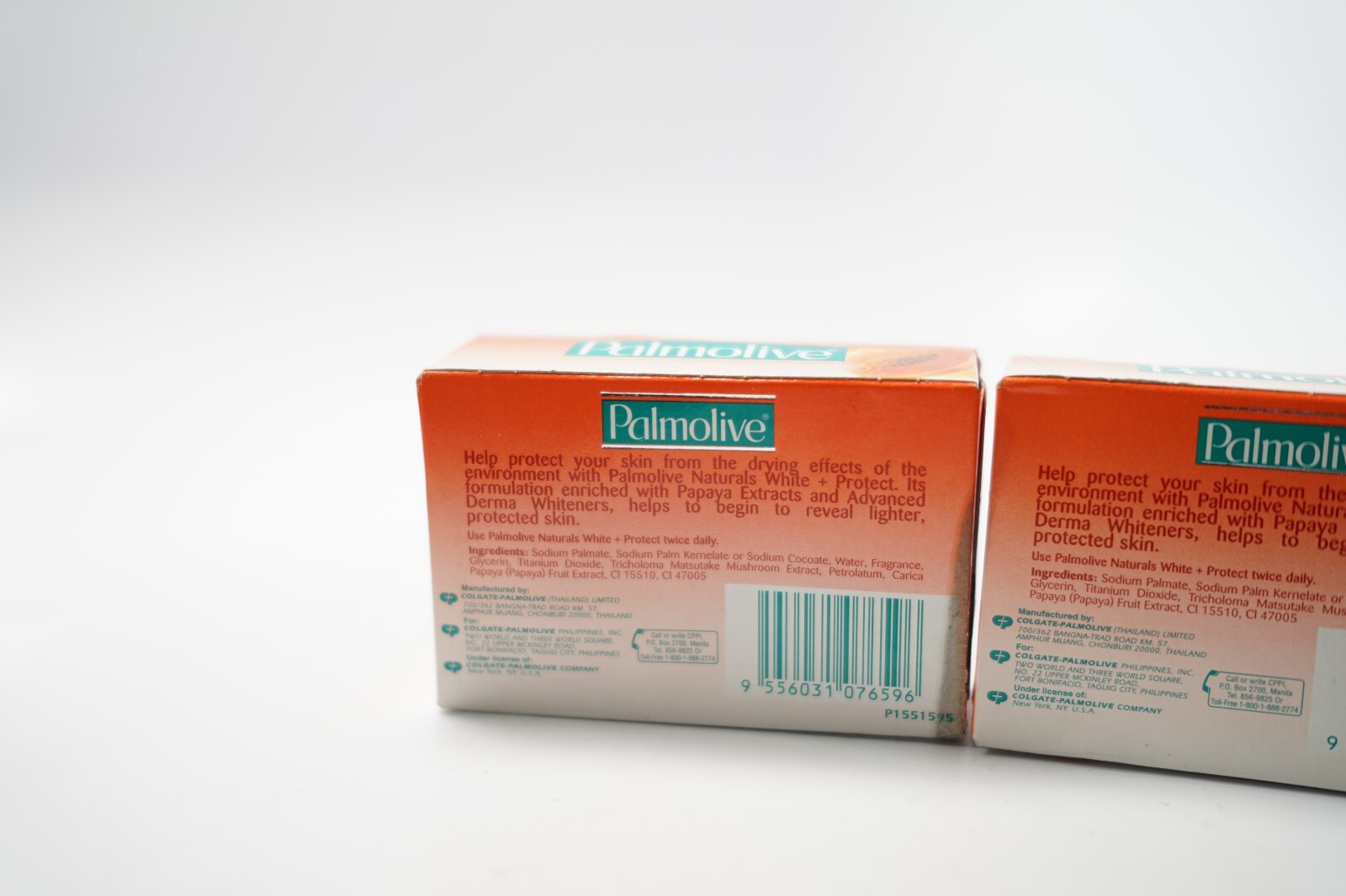 2x Palmolive Naturals – Derma Whiteners White & Protect Papaya Extracts New old