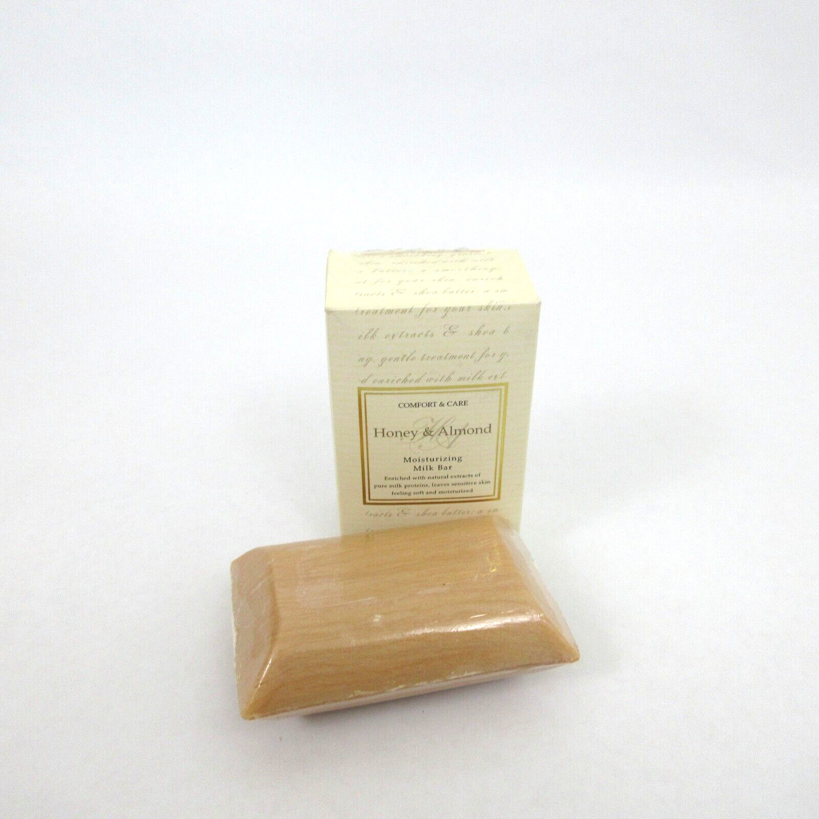 Comfort & Care Honey Almond Moisturizing Milk Bar 3.5oz NOS Shrink SEALED Soap