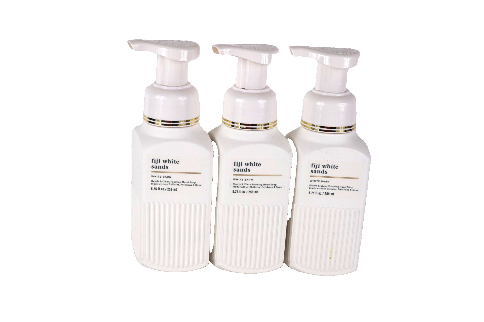 BATH & BODY WORKS WHITE BARN FIJI WHITE SANDS GENTLE & CLEAN FOAMIONG HAND SOAP