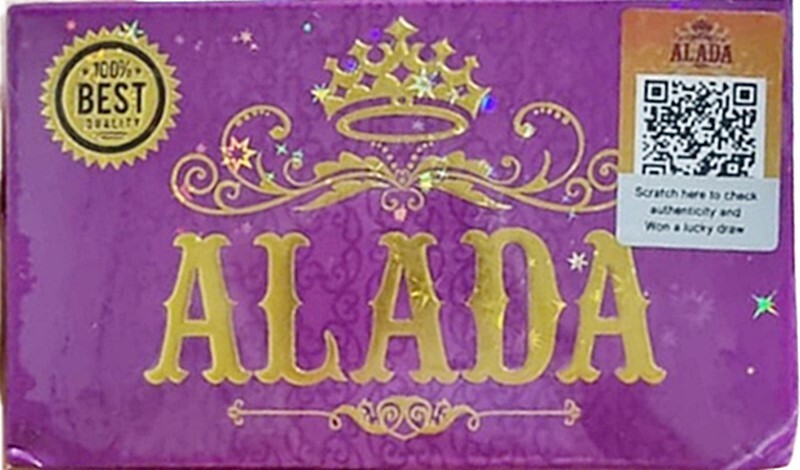 3x Bars ALADA Whitening Soap 160g Original Thai Herbal Skin Brightening Soap New