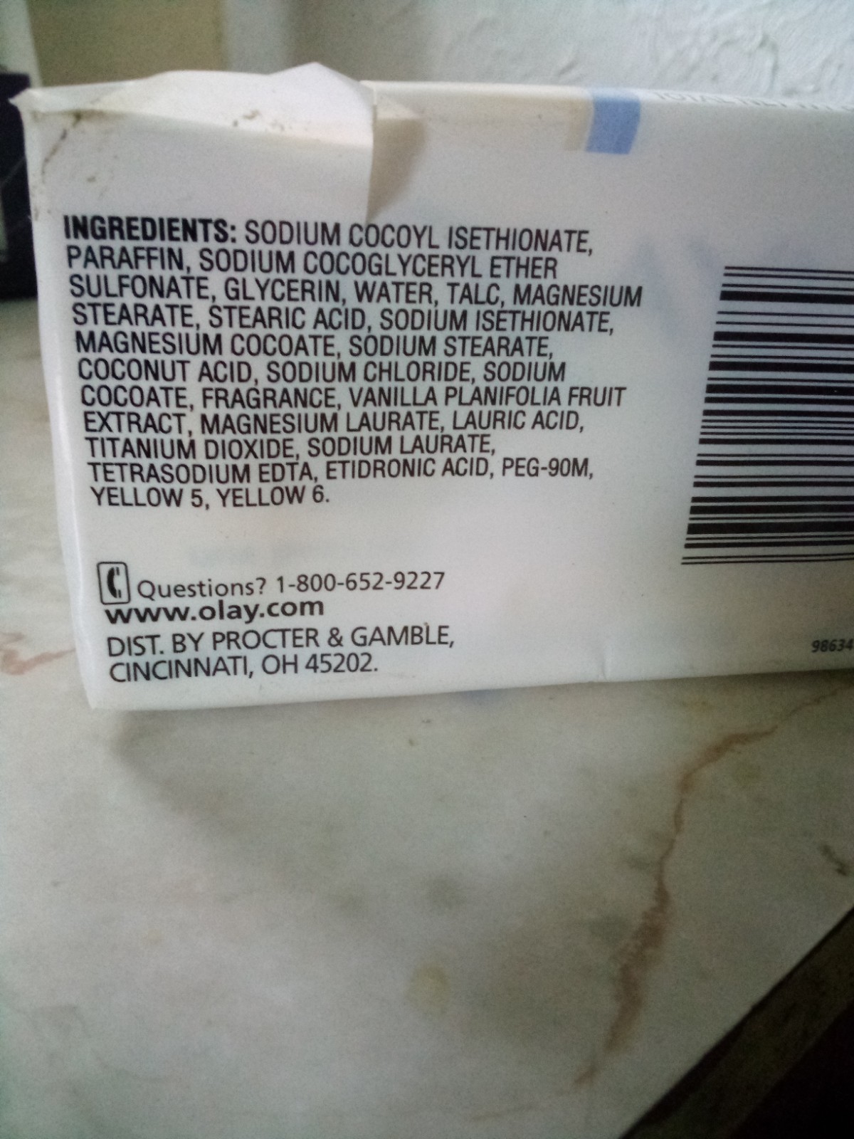 Olay Body ULTRA MOISTURE Vanilla Indulgence 4.25oz 2 Bar Pack Discontinued