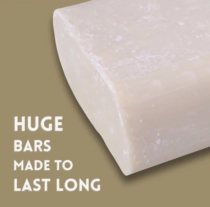 Amish Farm Worlds Best Quality Bar Soap Fragrance Free No Dyes 5 bars total