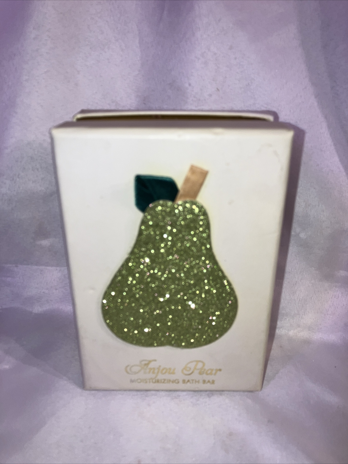 VTG NEW OLD STOCK Bath Bar 12 oz. Bar In Gift Box LARGE BAR ANJOU PEAR.