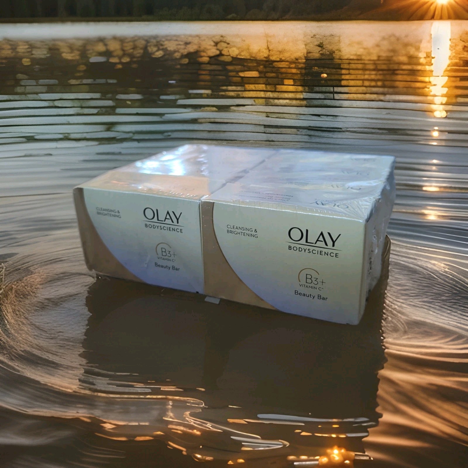 Olay Body Science Soap B3 and Vitamin C Niacinamide Beauty Bar 8 soap bars