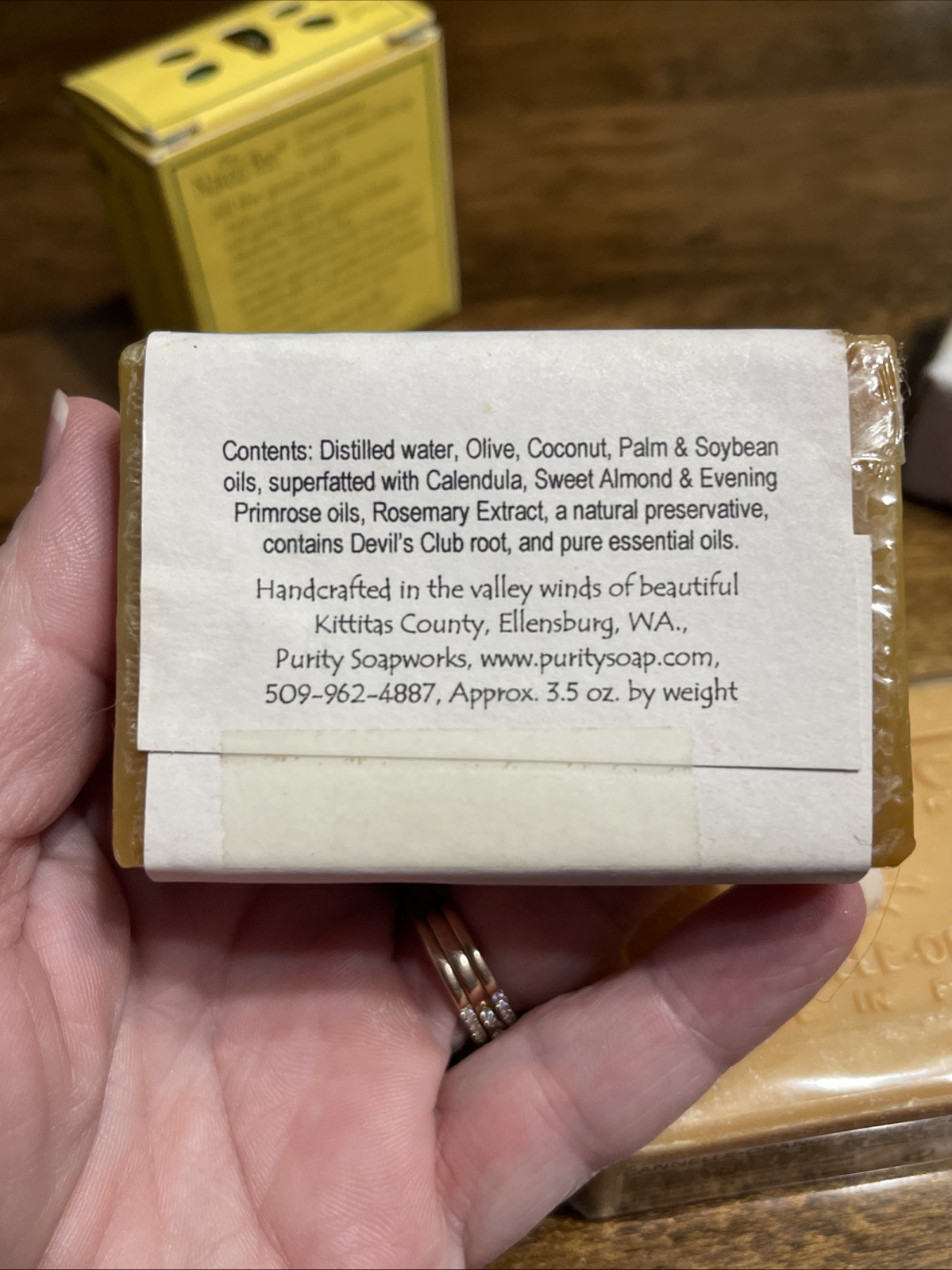 Soap Bar Lot 6 Mixed Variety Over 1 Pound Of Soap The Naked Bee Durance France