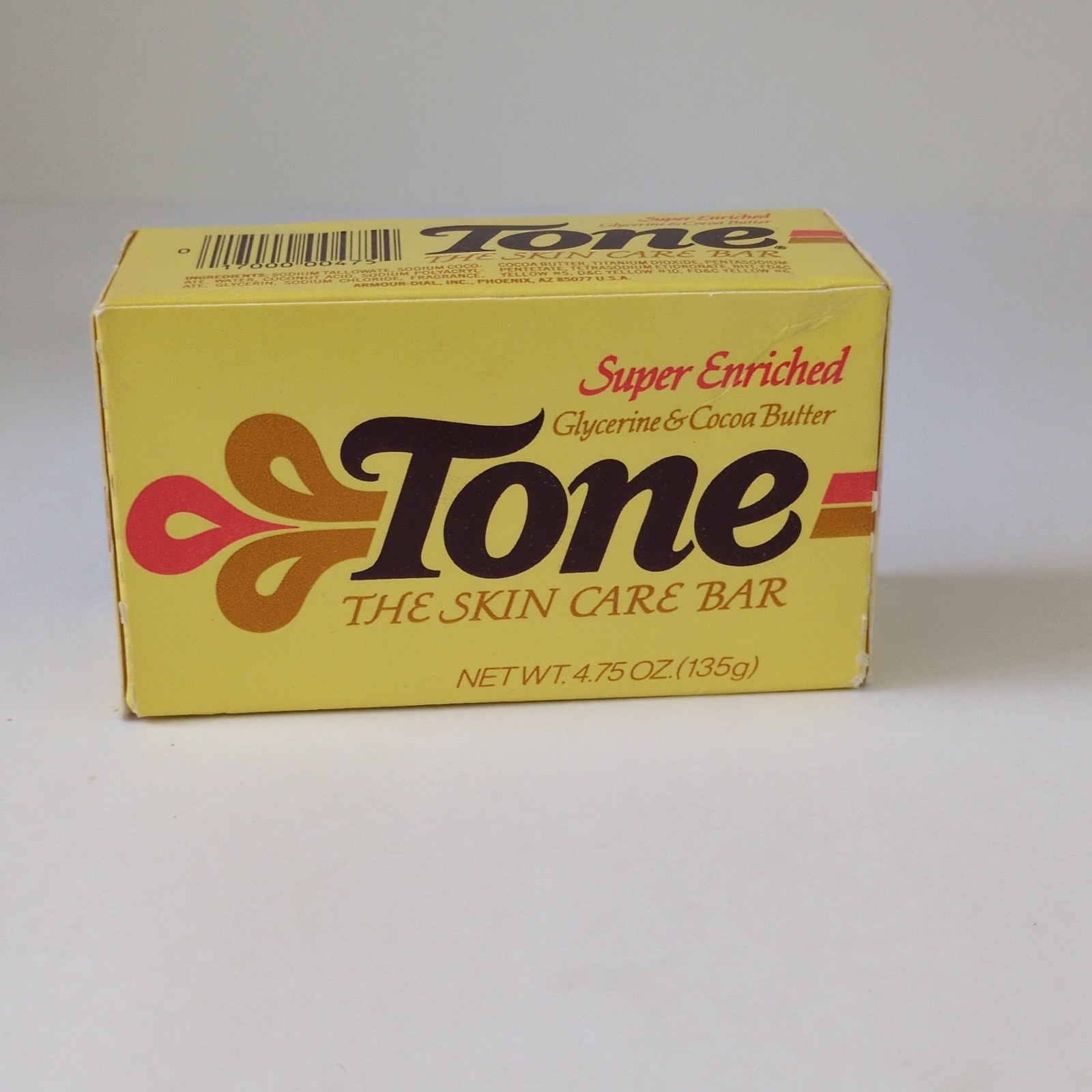 Tone Skin Care Bar Super Enriched w/ Glycerine and Cocoa Butter 4.75 oz