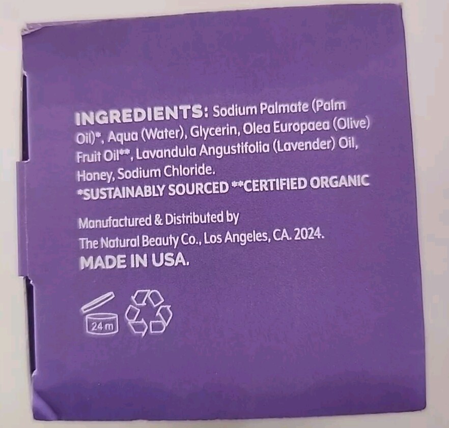 The Natural Beauty – Relax Lavender Honey Aromatherapy Bar Soap Set