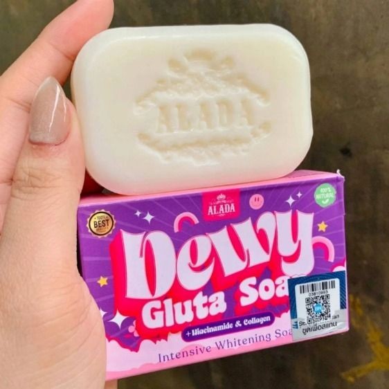 ALADA Natural Dewy Gluta Soap 70g – With Niacinamide & Collagen
