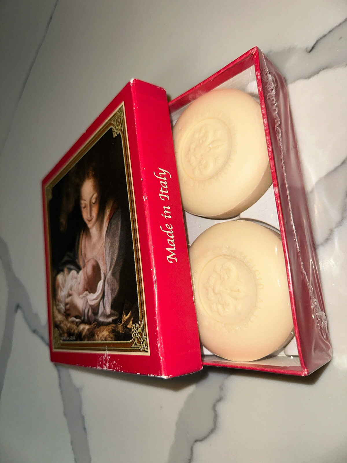 NEW Sealed Italian Handmade Soap Florentine Sapone Soap 4 Pcs Made in Italy