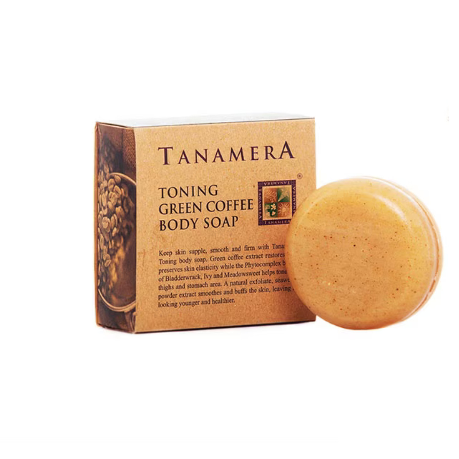 TANAMERA Toning Green Coffee Body Soap 100Grams Free Shipping