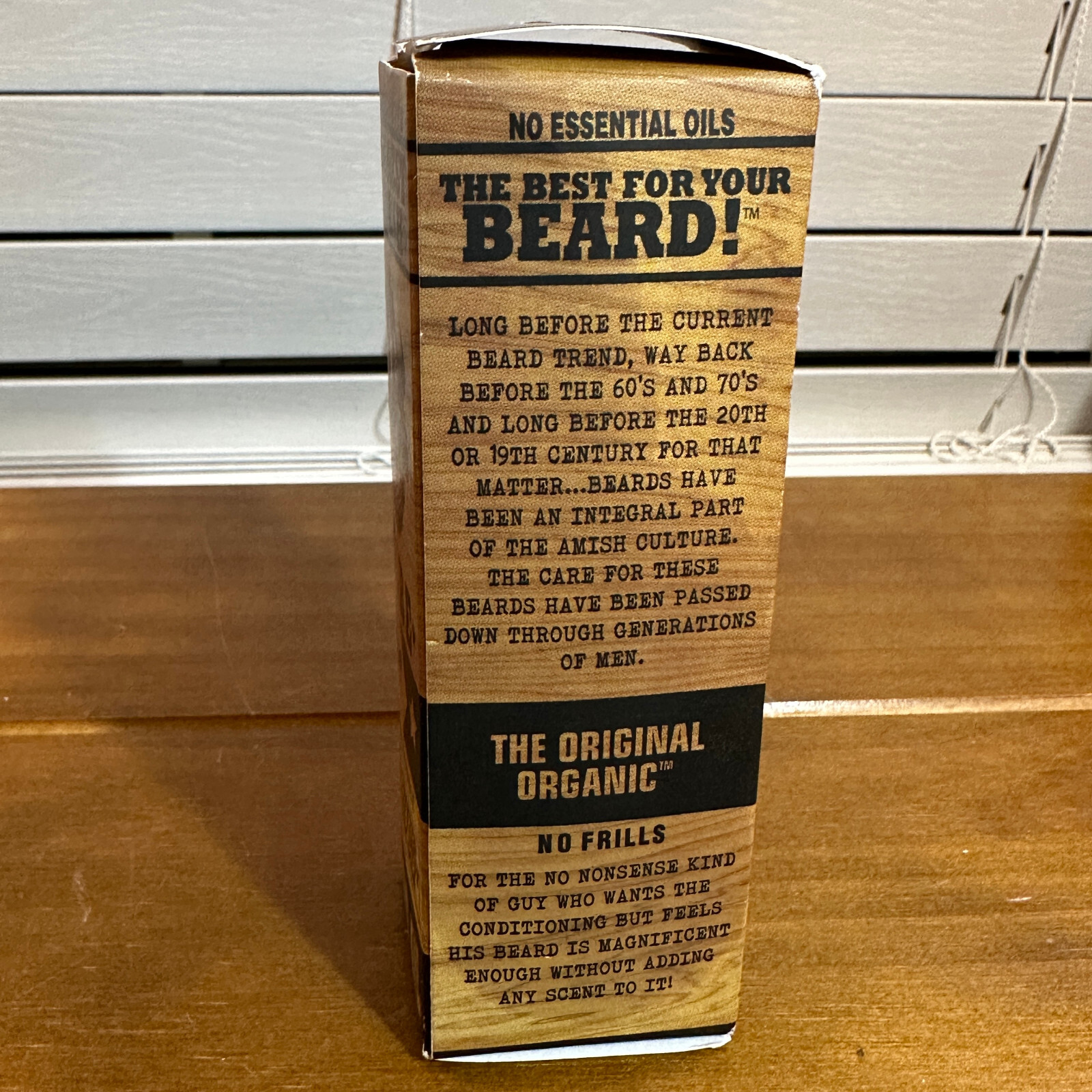1 Bottle Honest Amish Pure Beard Oil Unscented 2 Oz