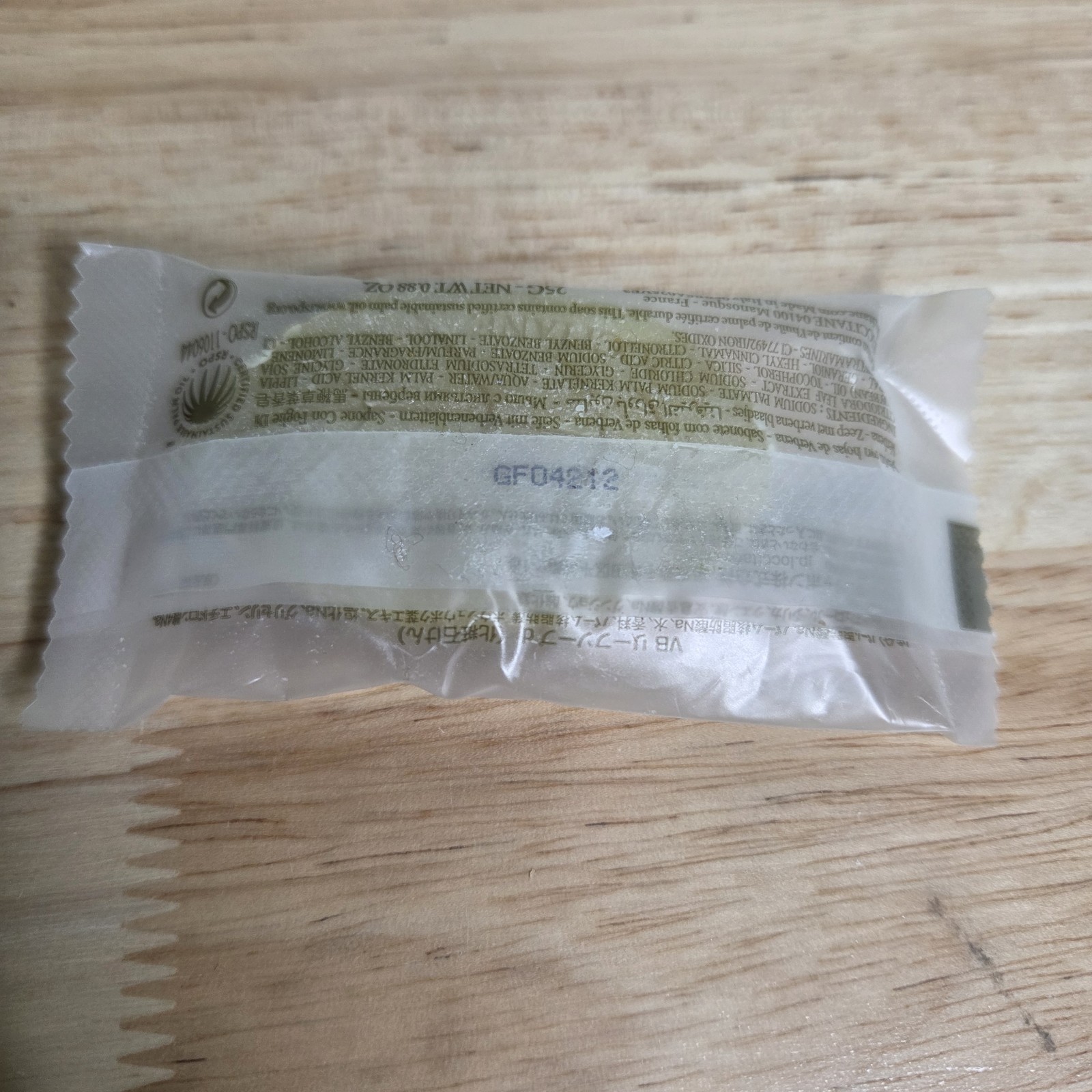 L’Occitane Verbena Leaf Soap 25g 0.88 oz Set of 5 New Travel Size Leaves