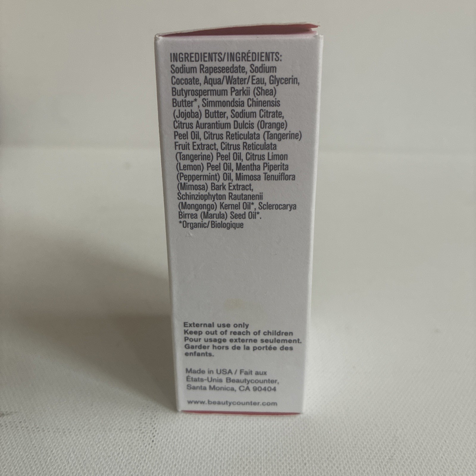 Beautycounter Body Bar Soap, Citrus Mimosa, 141 g / 5 oz.