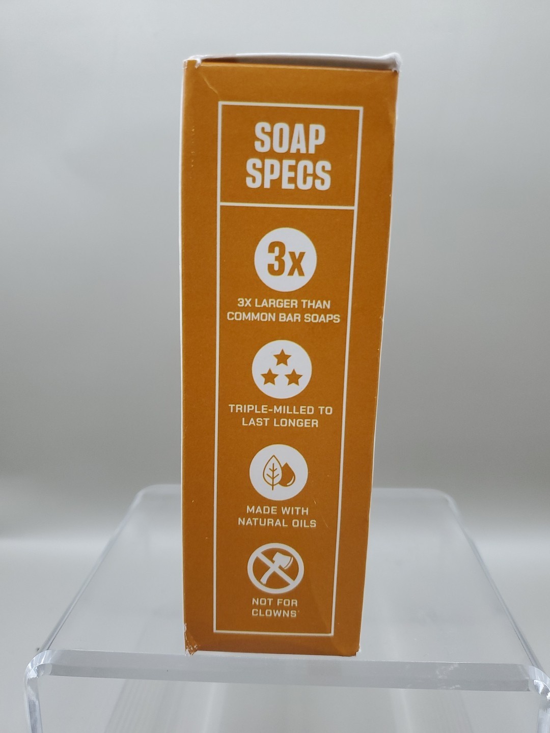 Duke Cannon Big Ass Brick Of Soap Sawtooth. Alpine Air and Cedarwood