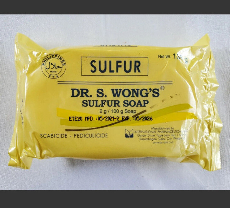 DR. S. WONG’S SULFUR SOAP 135 GRAMS