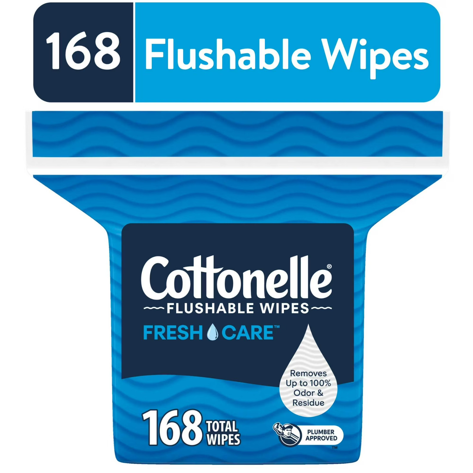 Cottonelle Flushable Wet Wipes 672 Count, ~ DISHEVELED PACKS ~ LONG DATES