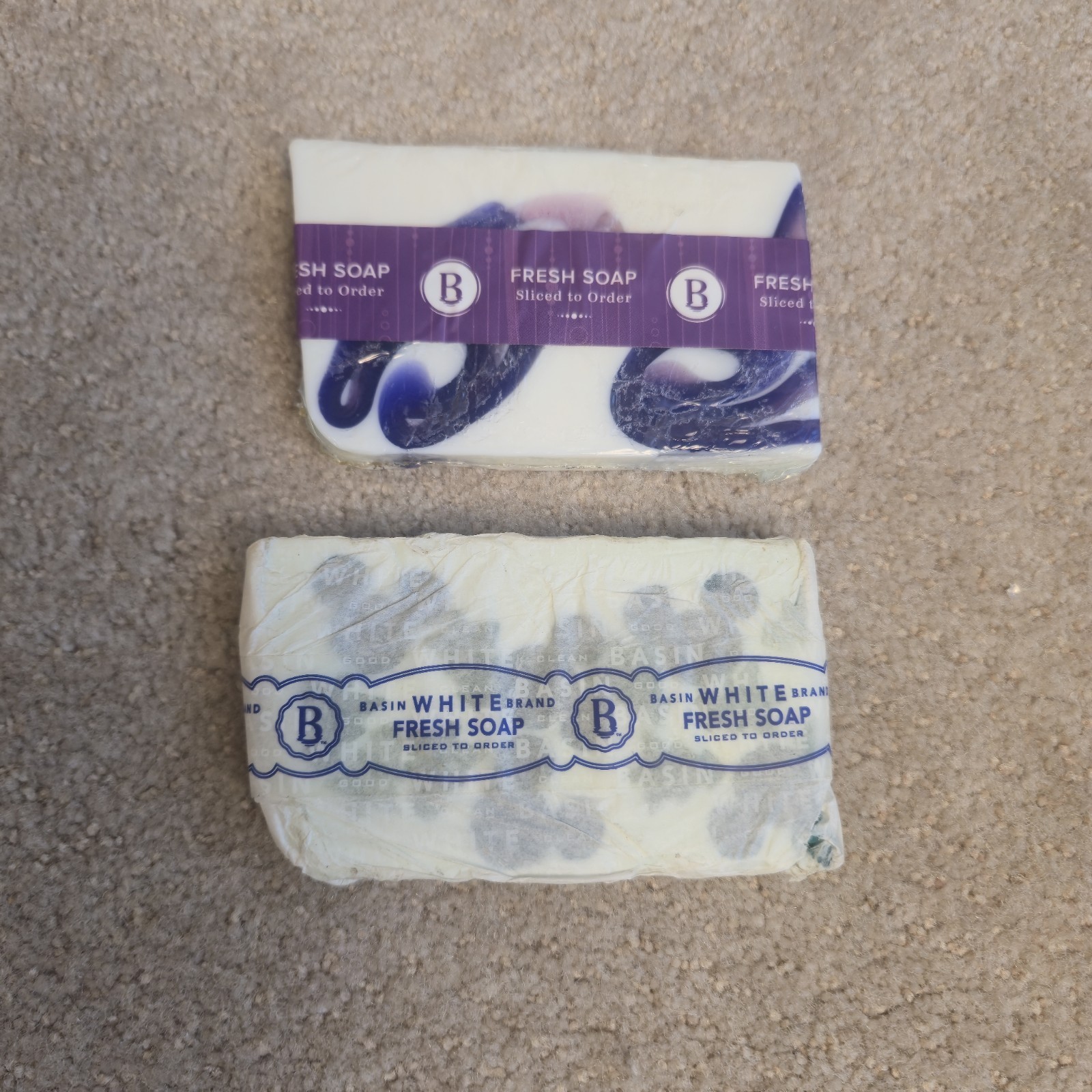 2x Basin Brand Sliced to Order Organic Evergreen Soap 0.15 lb Disney