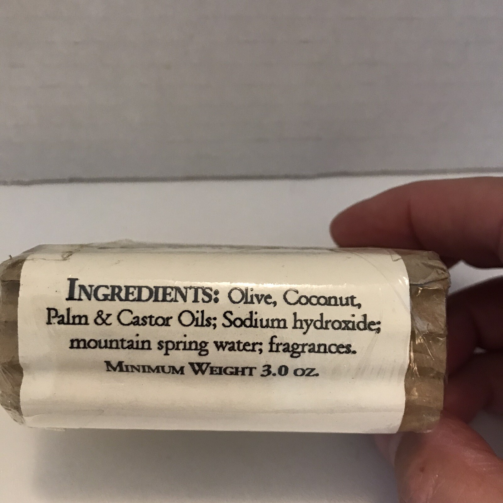 The Blue Ridge Soap Shed’s ~ Classic Scents ~ Southern Belle ~ 3.0 oz Sealed Bar