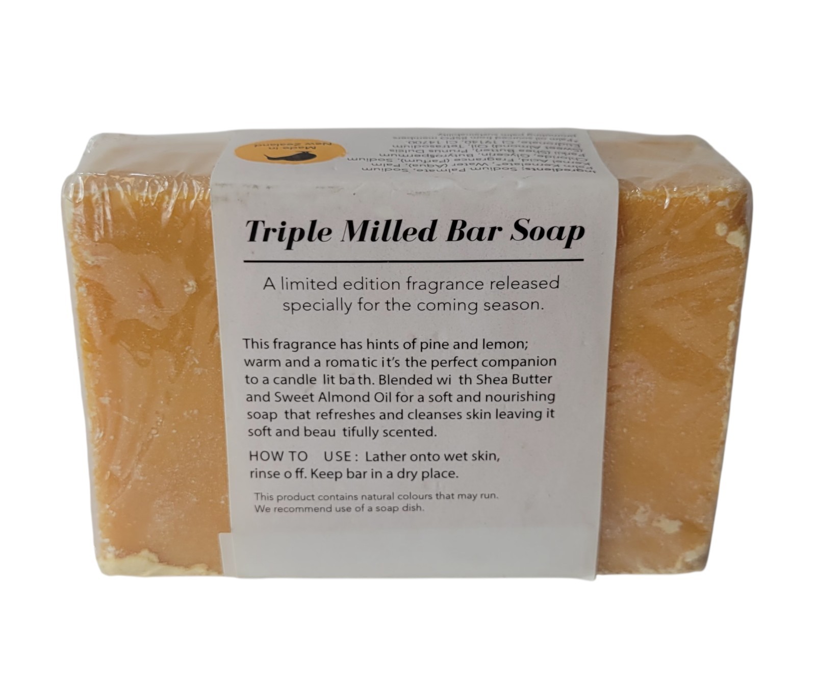 Nature’s Blend New Zealand Limited Edition Frankincense Bar Soap 8.8 oz 250g