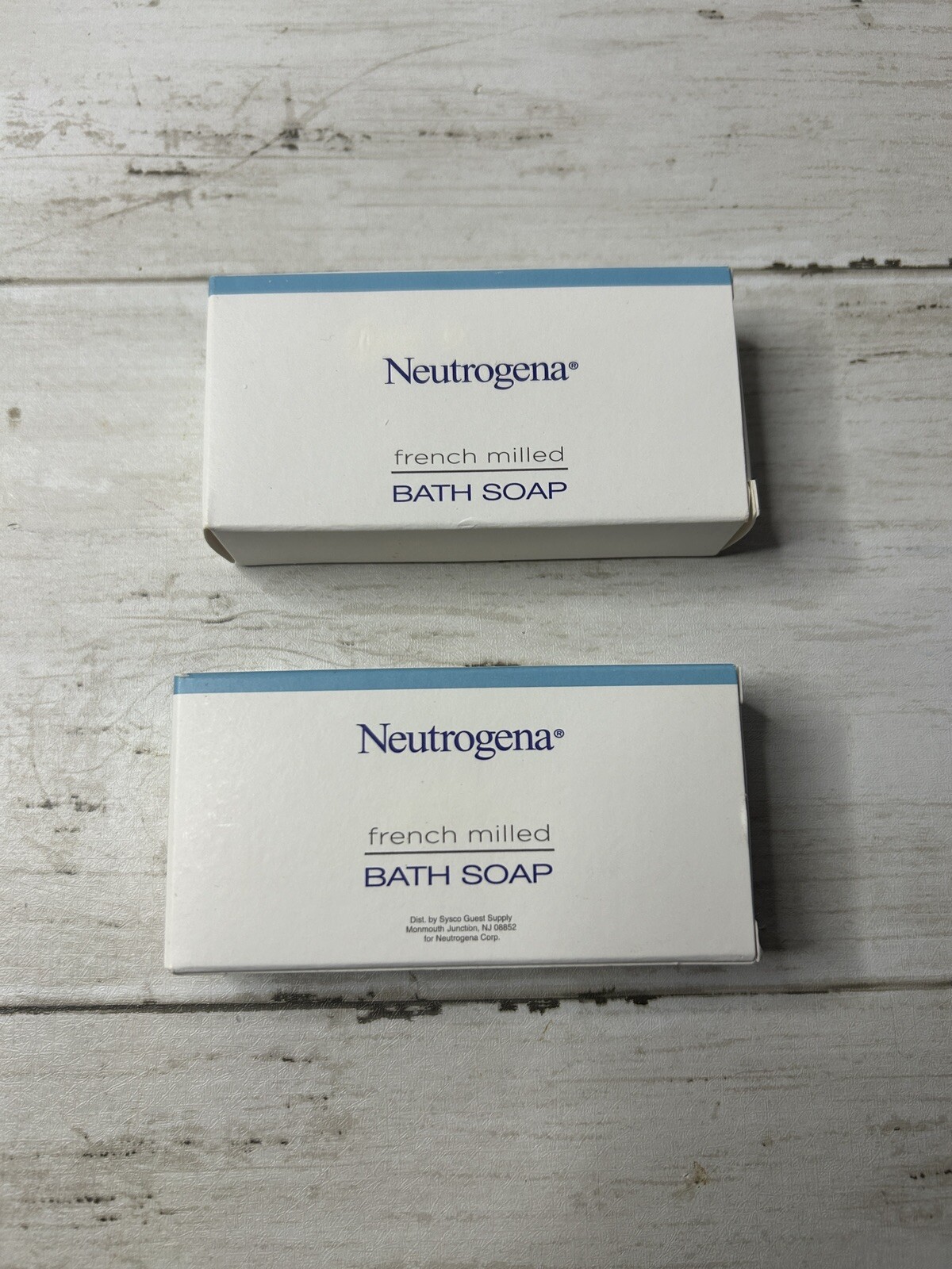 Neutrogena French Milled Bath Soap Lot of 2 1.25 oz. Bars Travel Size NEW