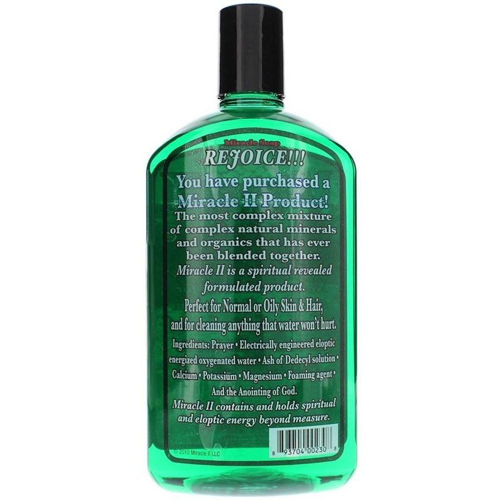 Miracle II Regular Soap 22 Oz Detoxifying Bar Soap