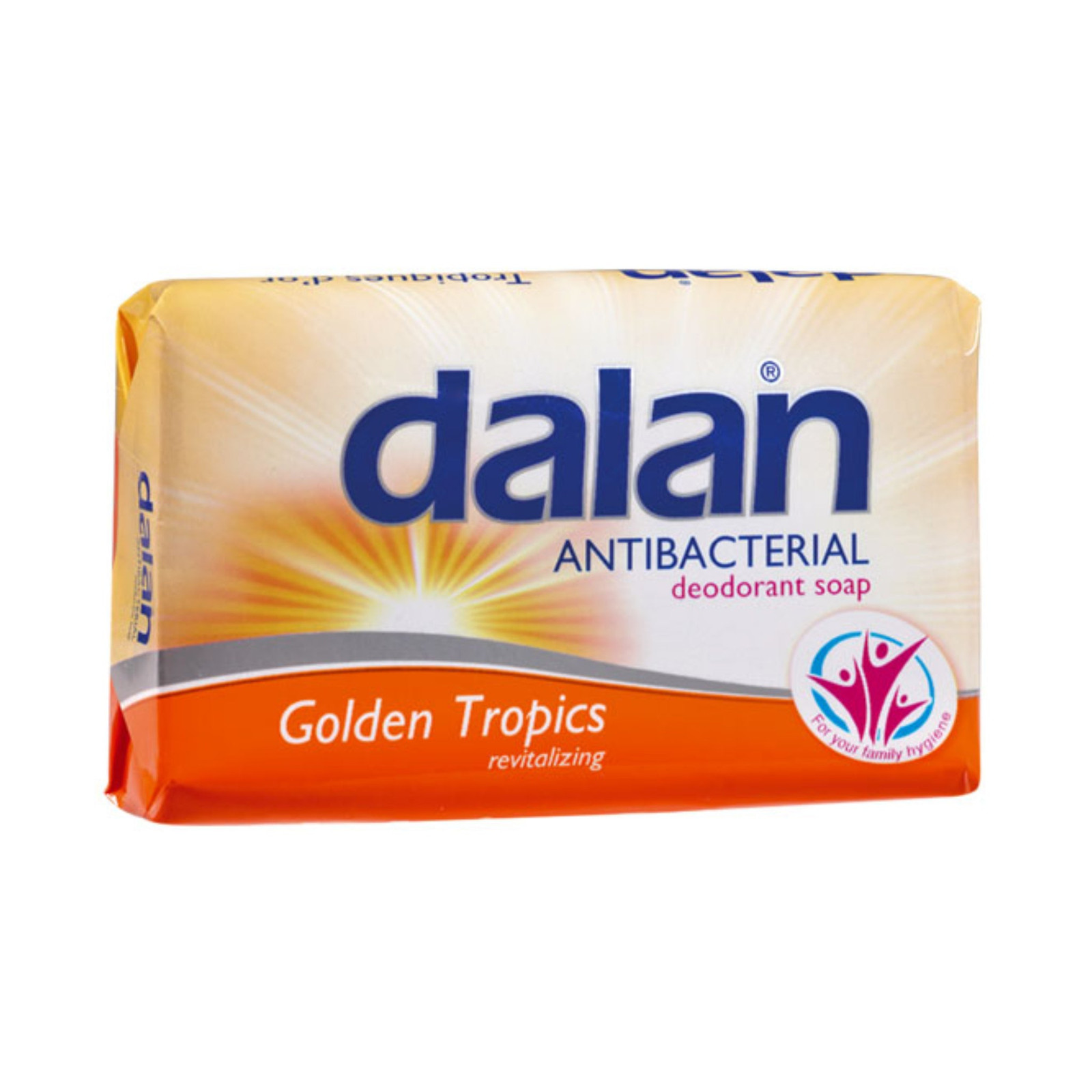 Dalan Antibacterial Refreshing Soap – Golden Tropic, 6 Bars x 3.17oz Each